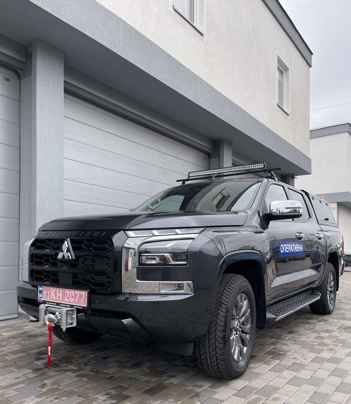 A specialized Mitsubishi L200 vehicle was delivered to the customer
